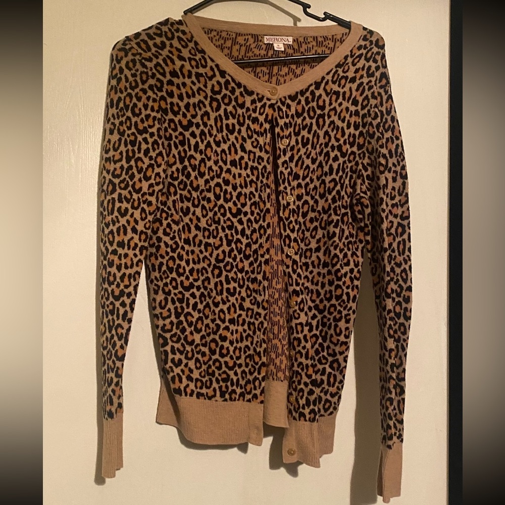 Leopard cardigan